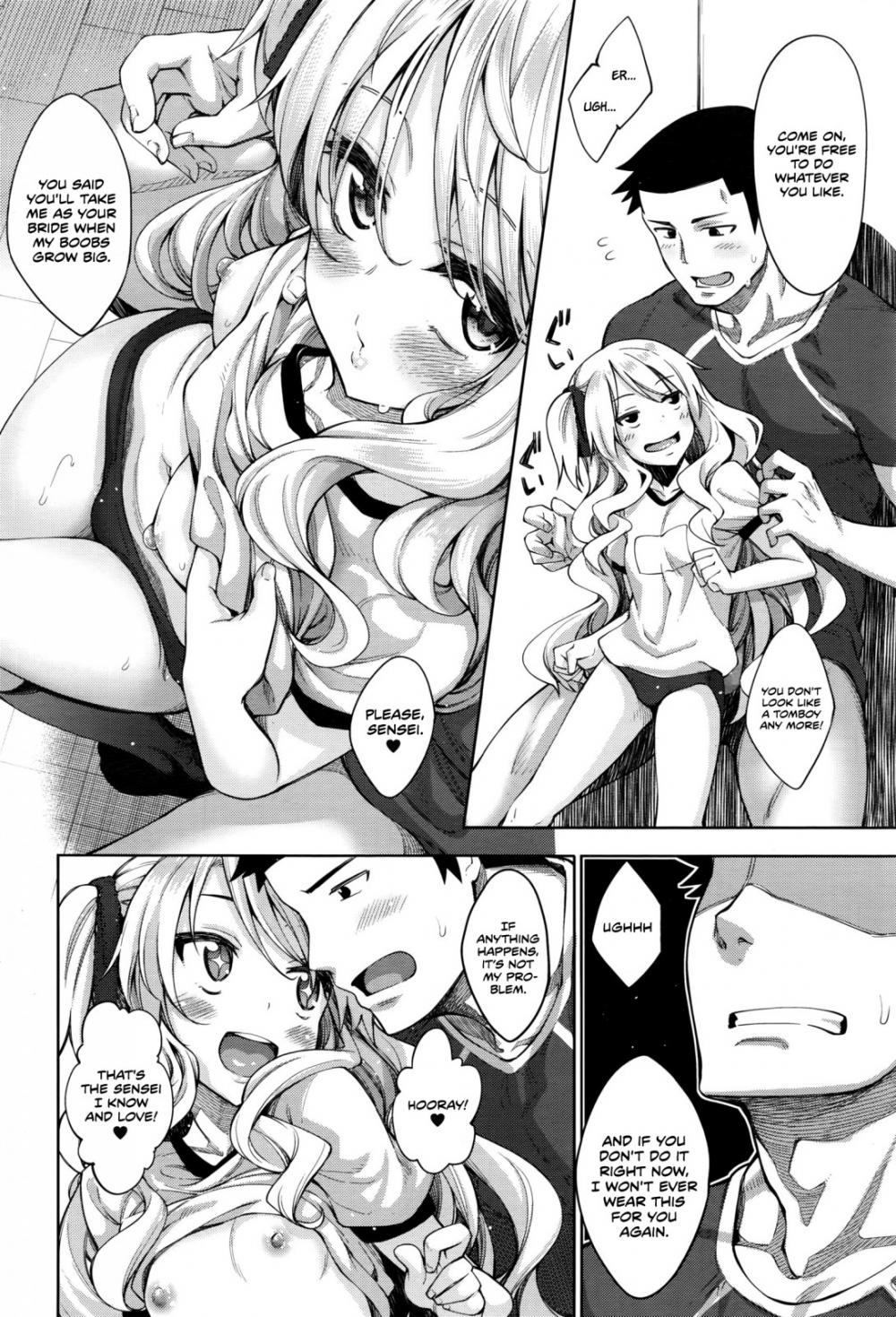 Hentai Manga Comic-Trying to H exercise-Read-8